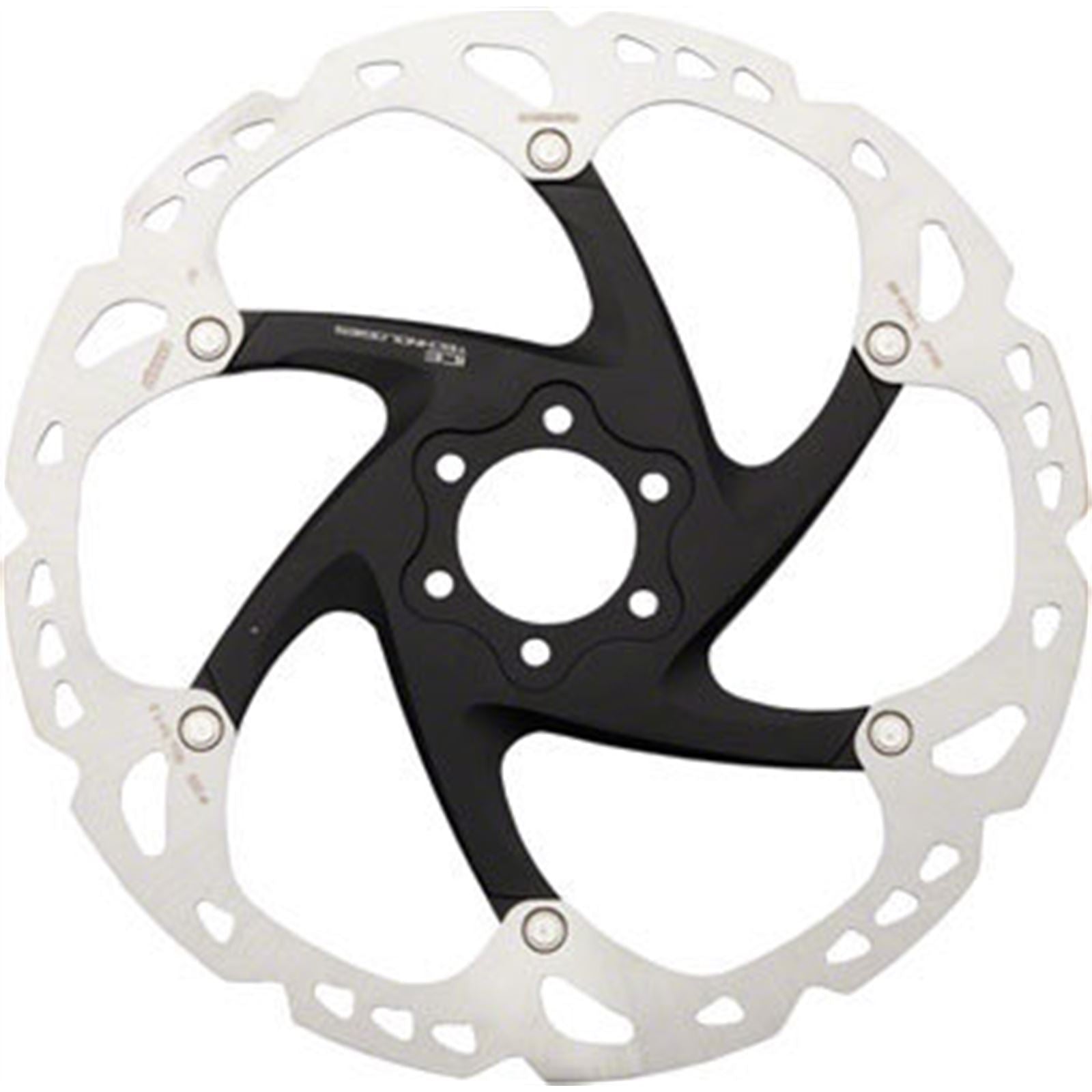 Shimano Disc Brake Rotor - 203mm - 6-Bolt - Silver/Black - Deore XT SM-RT86-L [MPN: ESMRT86L2]_1403289