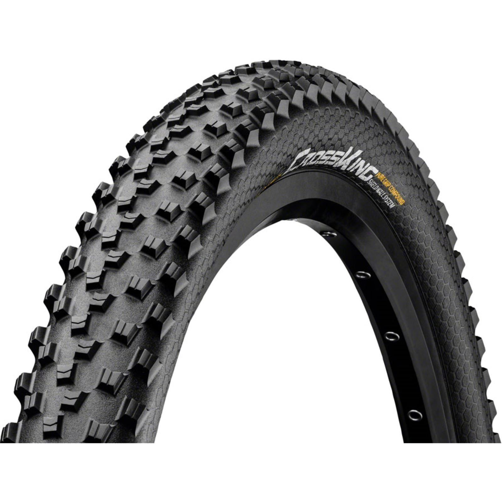 Continental Tire - Bicycle Cross King Tire - 27.5 x 2.30 - Tubeless - Folding - Black [MPN: 01502900000]_1410235