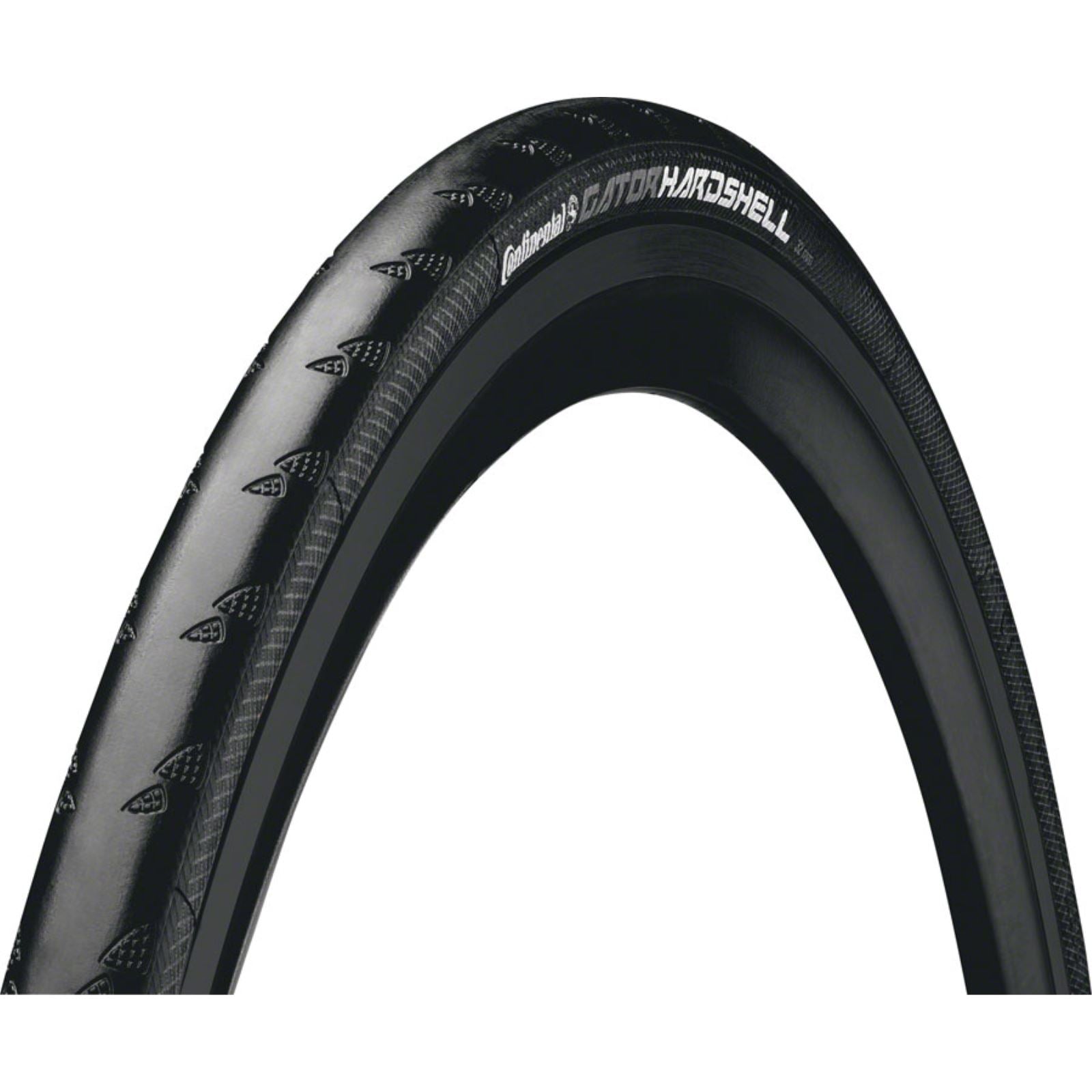 Continental Tire - Bicycle Gator Hardshell Tire - 700 x 25 - Clincher - Folding Black Hardshell [MPN: 01017250000]_1410417
