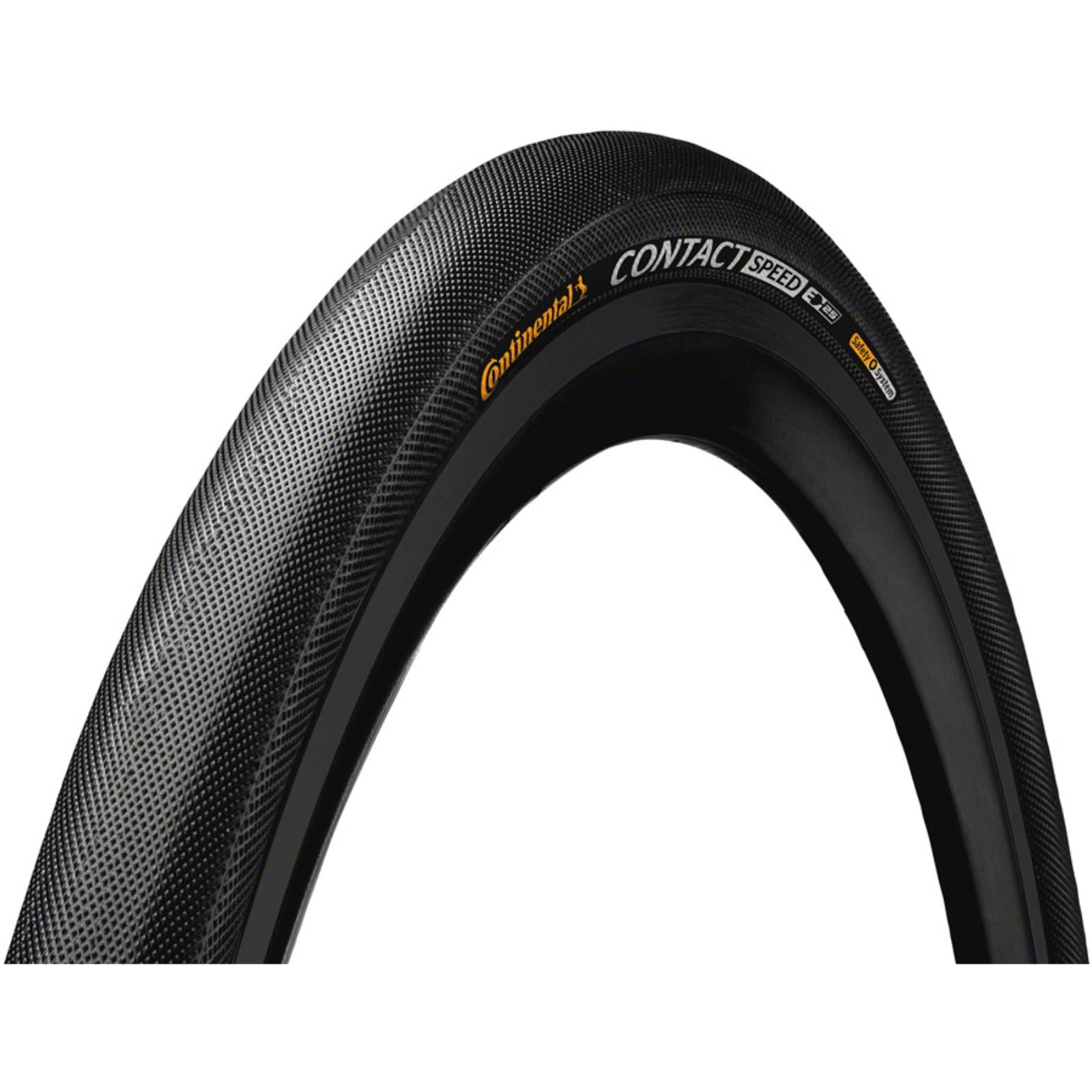 Continental Tire - Bicycle Contact Speed Tire - 700 x 37 - Clincher - Wire - Black/Reflex [MPN: 01014140000]_1410466
