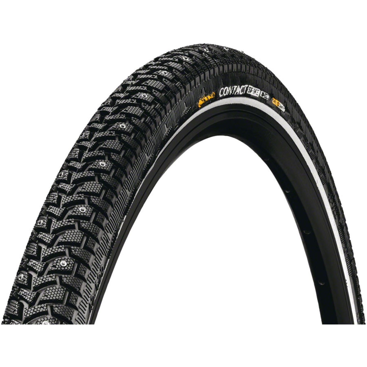 Continental Tire - Bicycle Contact Spike Tire - 700 x 42 - Clincher - Wire - Black/Reflex [MPN: 01502680000]_1410445
