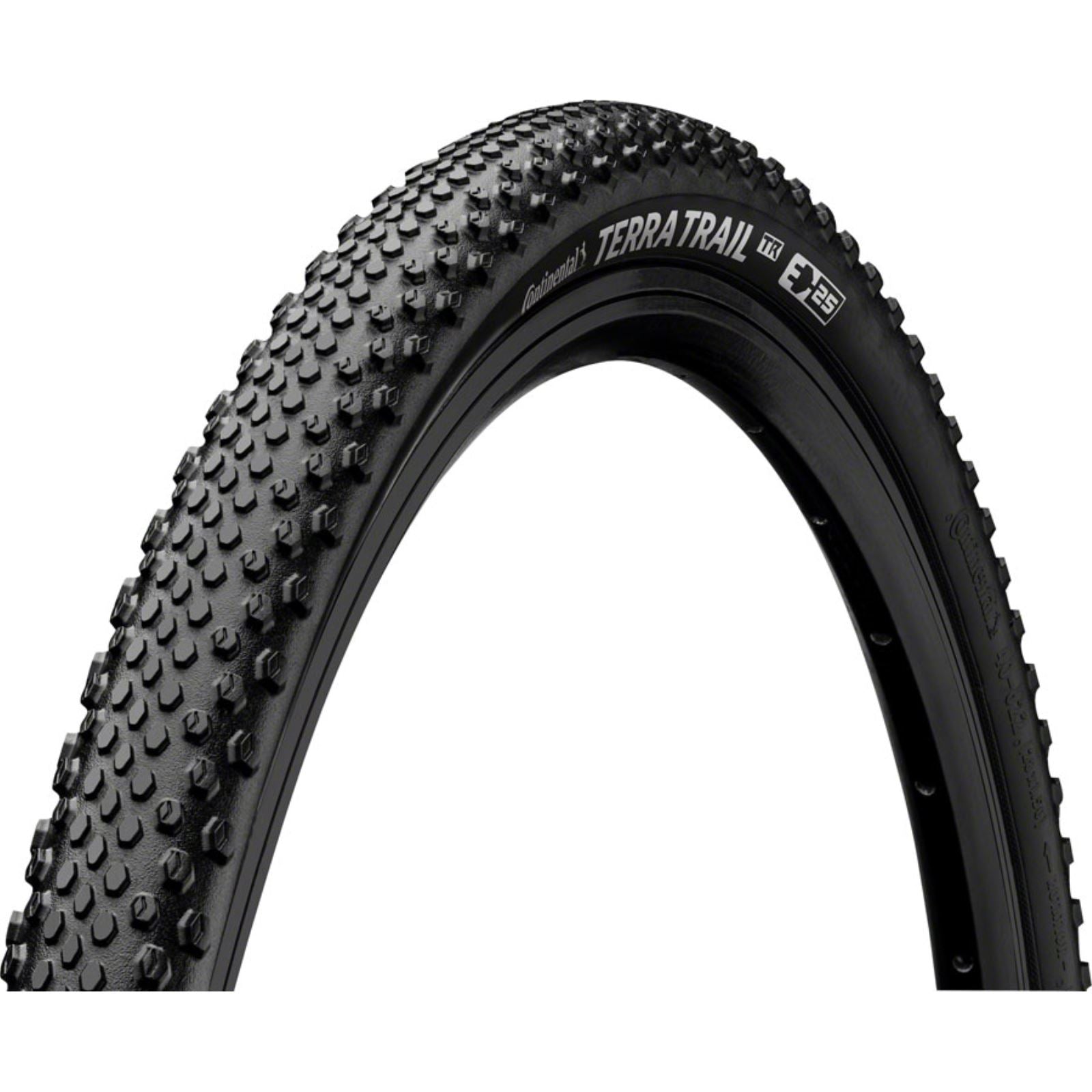 Continental Tire - Bicycle Terra Trail Tire - 700 x 45 - Tubeless - Folding - Black SL [MPN: 01506750000]_1410565