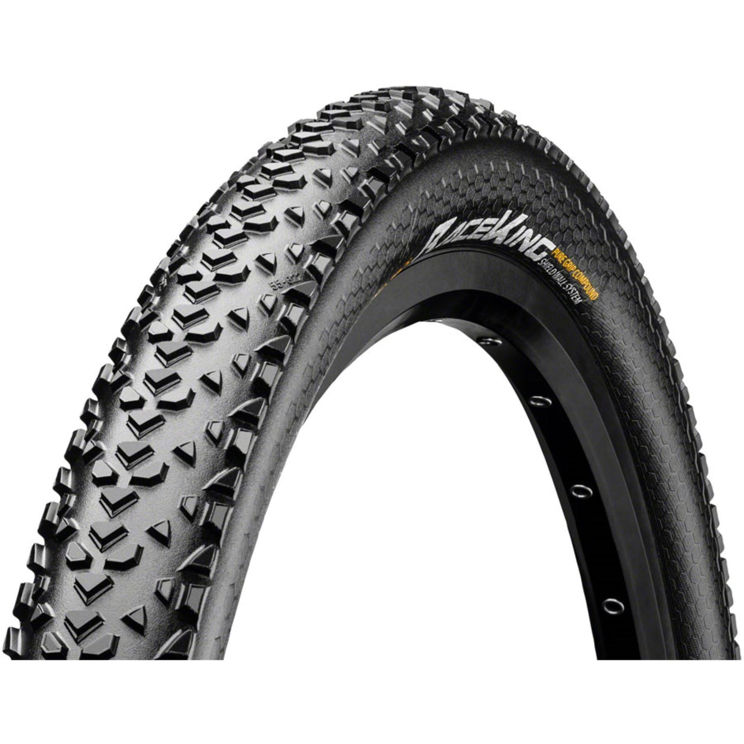 Continental Tire - Bicycle Race King Tire - 27.5 x 2.20 - Tubeless - Folding - Black [MPN: 01502920000]_1410541