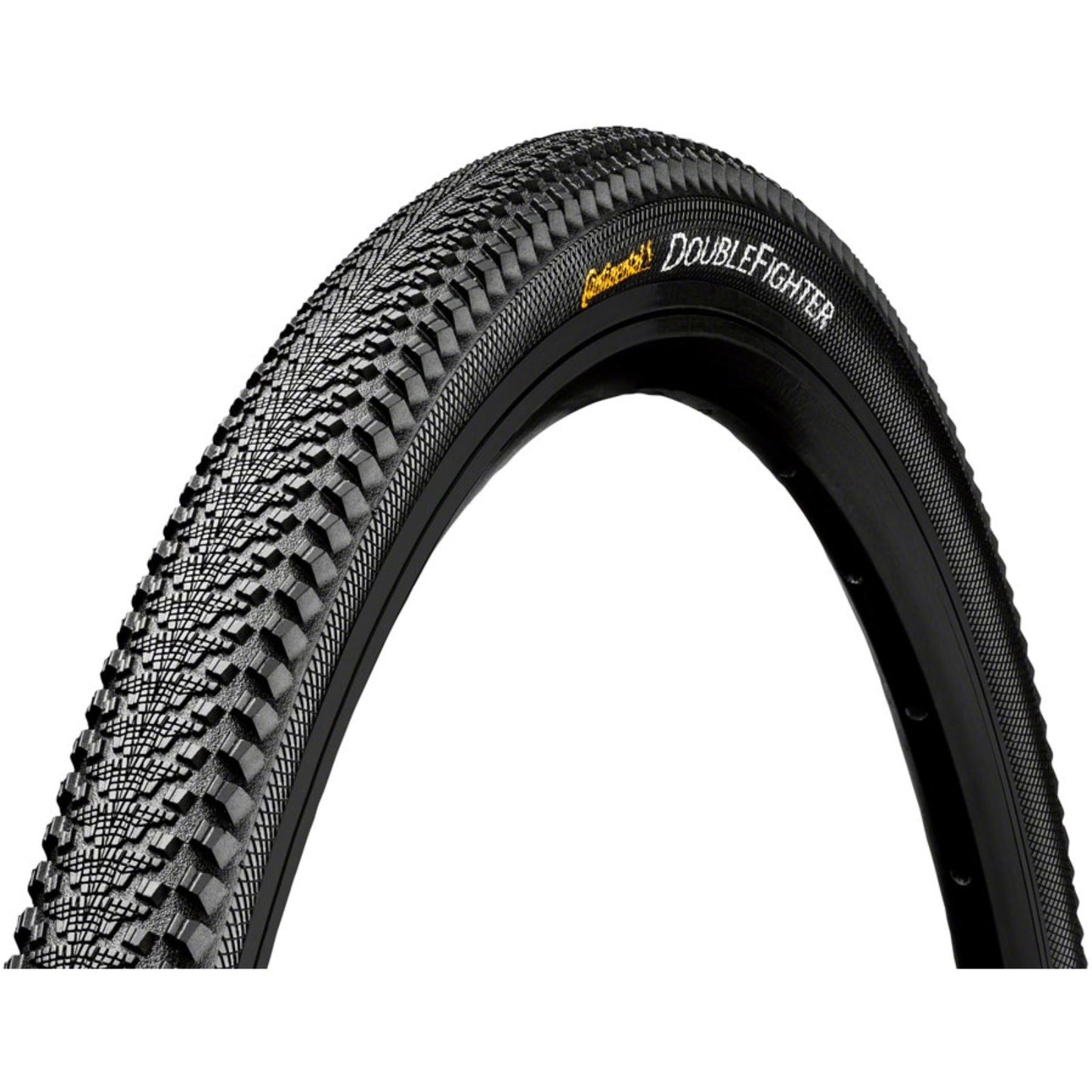 Continental Tire - Bicycle DoubleFighter III Tire - 29 x 2.00, Clincher, Wire Black [MPN: 01012390000]_1410603