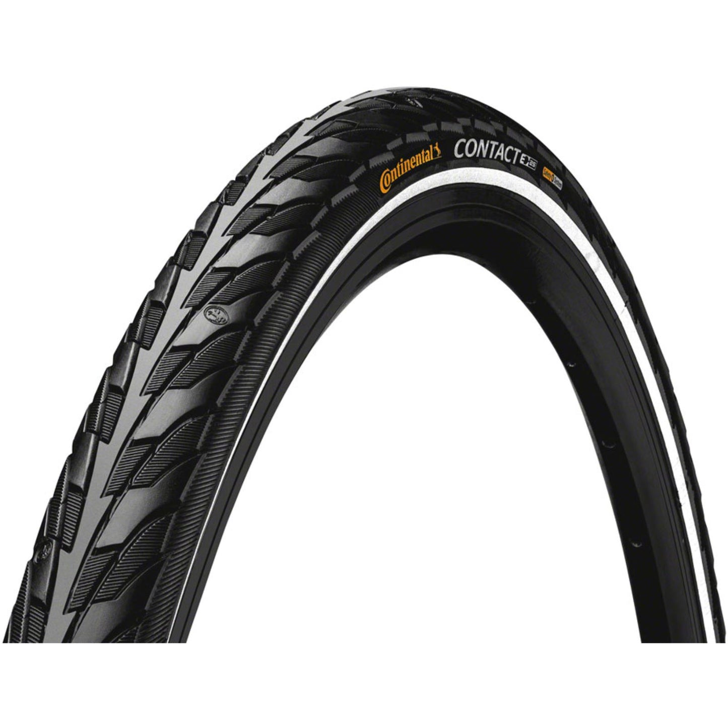 Continental Tire - Bicycle Contact Tire - 700 x 37 - Clincher - Wire - Black/Reflex [MPN: 01013200000]_1410653