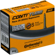 Continental Tire - Bicycle Supersonic Tube - 26 / 650c x 20 - 25mm, 42mm Presta Valve [MPN: C1502236]_1410677