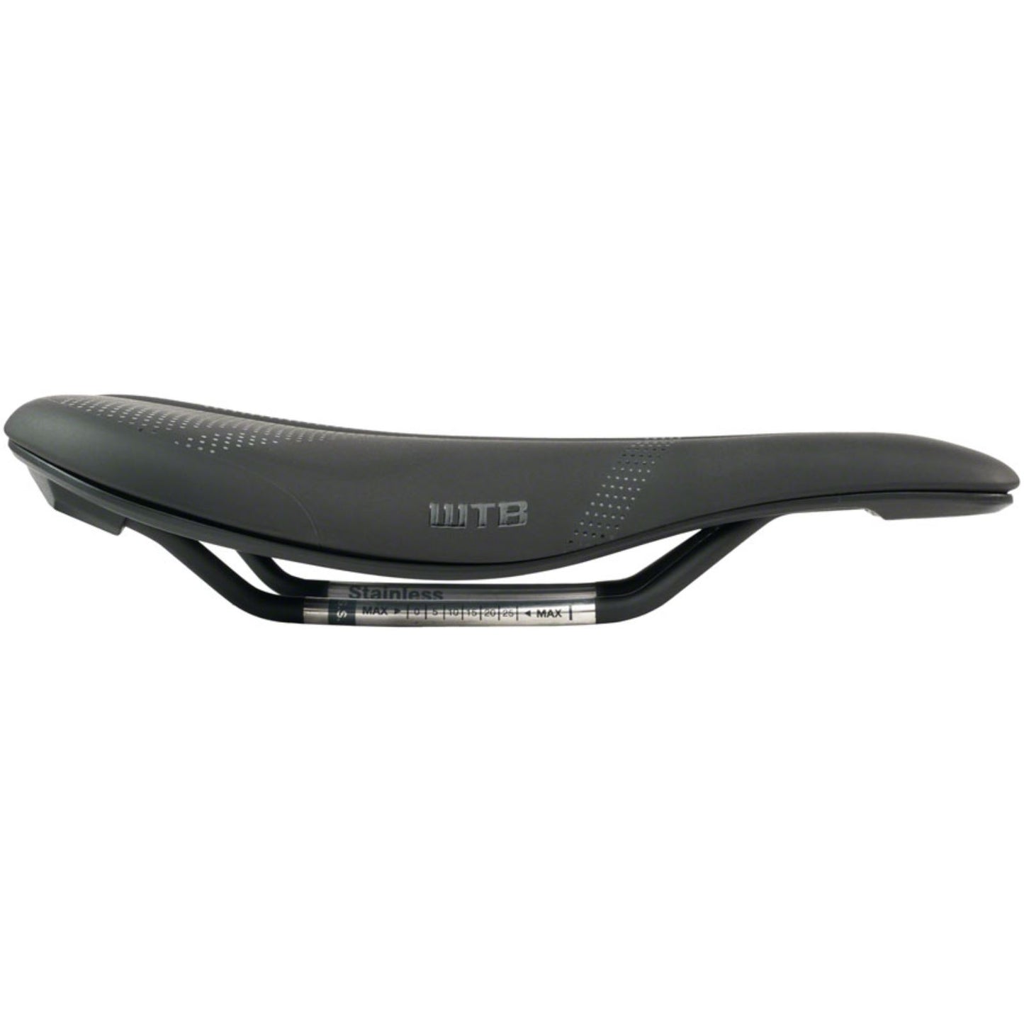 WTB Silverado 265 Fusion Form Saddle - Stainless, Black, Medium [MPN: W065-0669]_1423075