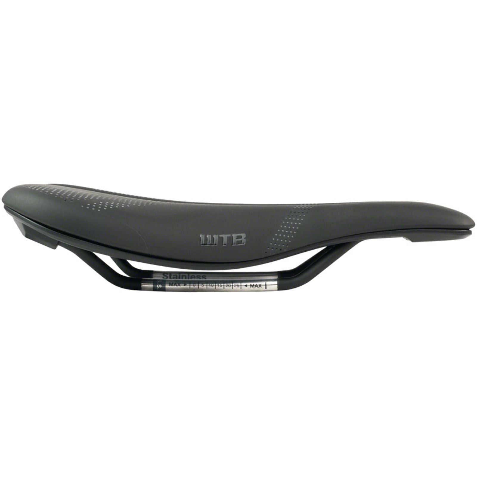WTB Silverado 265 Fusion Form Saddle - Stainless, Black, Medium [MPN: W065-0669]_1423075