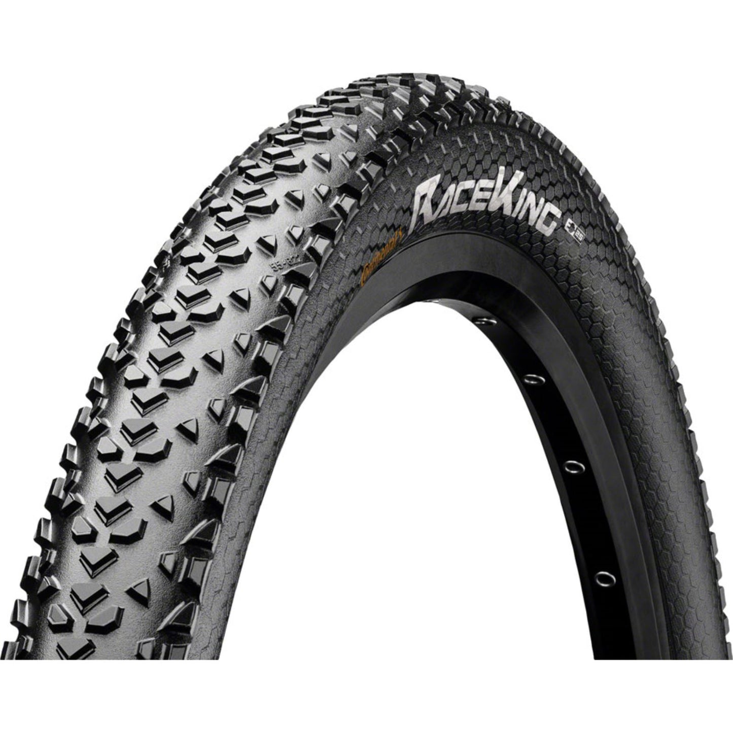 Continental Tire - Bicycle Race King Tire - 29 x 2.00, Clincher, Wire, Black, E25 [MPN: C1230137]_1410733