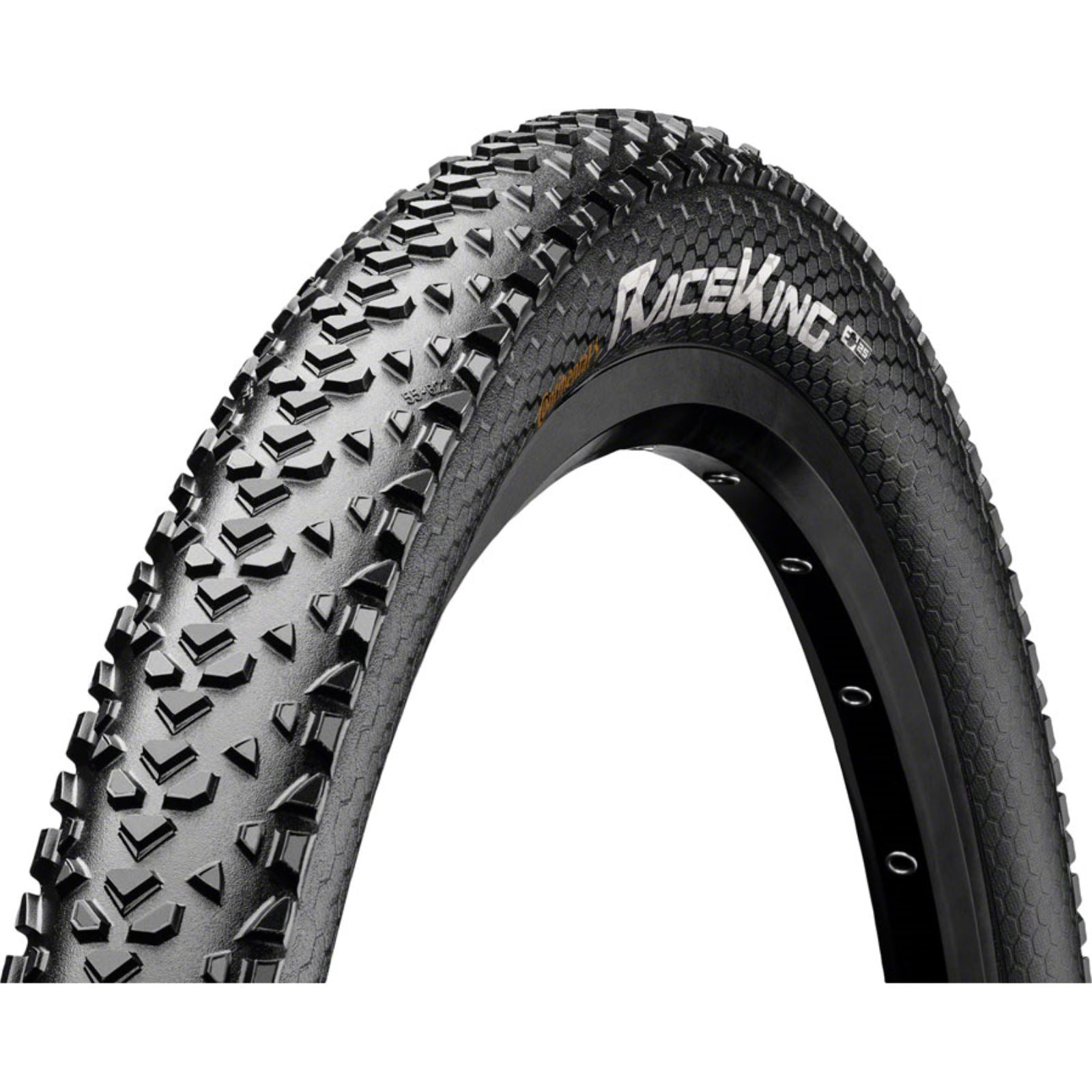 Continental Tire - Bicycle Race King Tire - 29 x 2.20, Clincher, Wire, Black, E25 [MPN: C1230140]_1410735