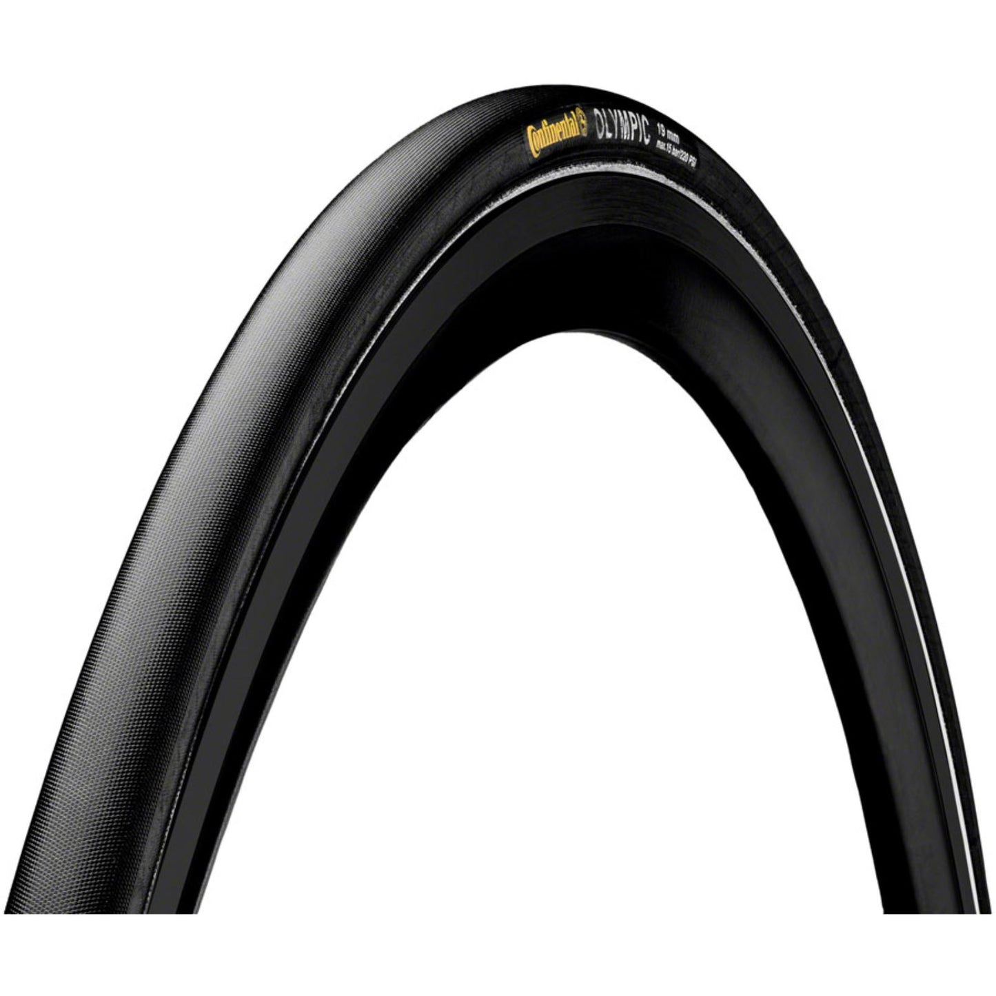 Continental Tire - Bicycle Olympic II Tire - 700b x 19 / 28 x 19 - Tubular - Folding - Black [MPN: C1114219]_1410798