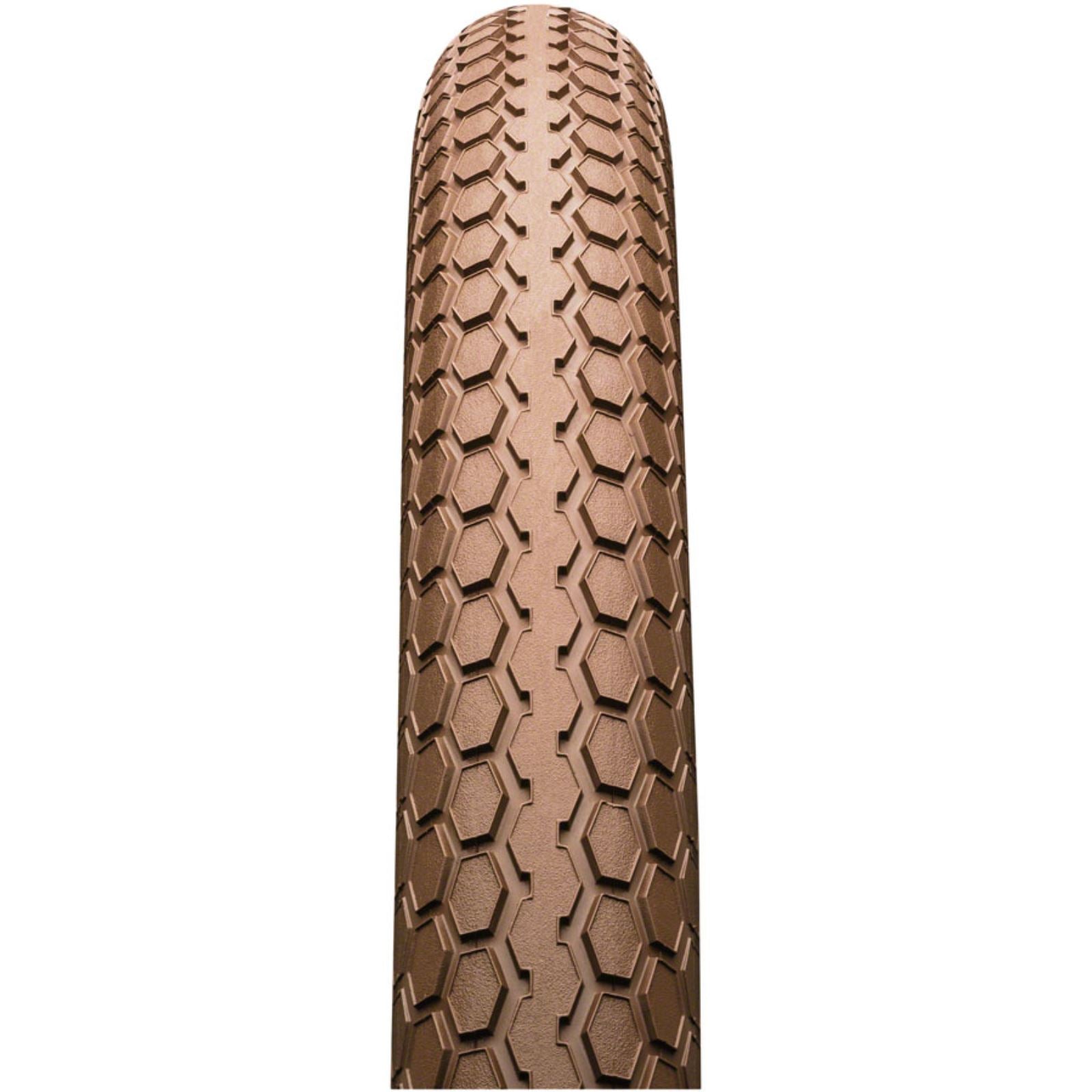 Continental Tire - Bicycle Retro Ride Cruiser Tire - 700 x 50 - Clincher - Wire - Brown/Reflex [MPN: C1412751]_1410790