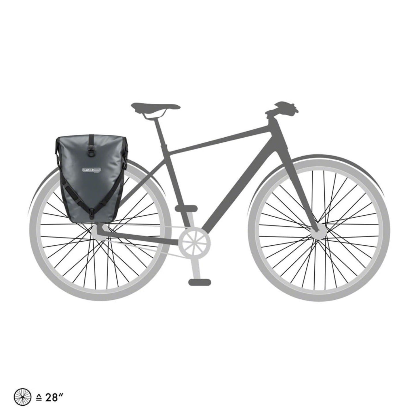 Ortlieb Back Roller Pannier - 40/Liter - Pair - Asphalt/Black [MPN: F5305]_1414576