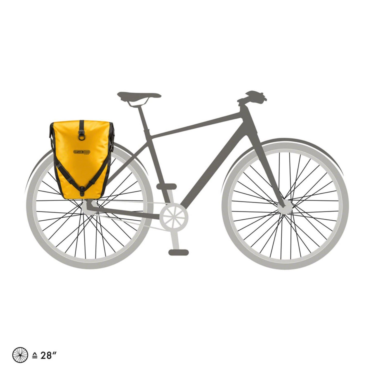Ortlieb Back Roller Pannier - 40/Liter - Pair - Sunyellow/Black [MPN: F5310]_1414584