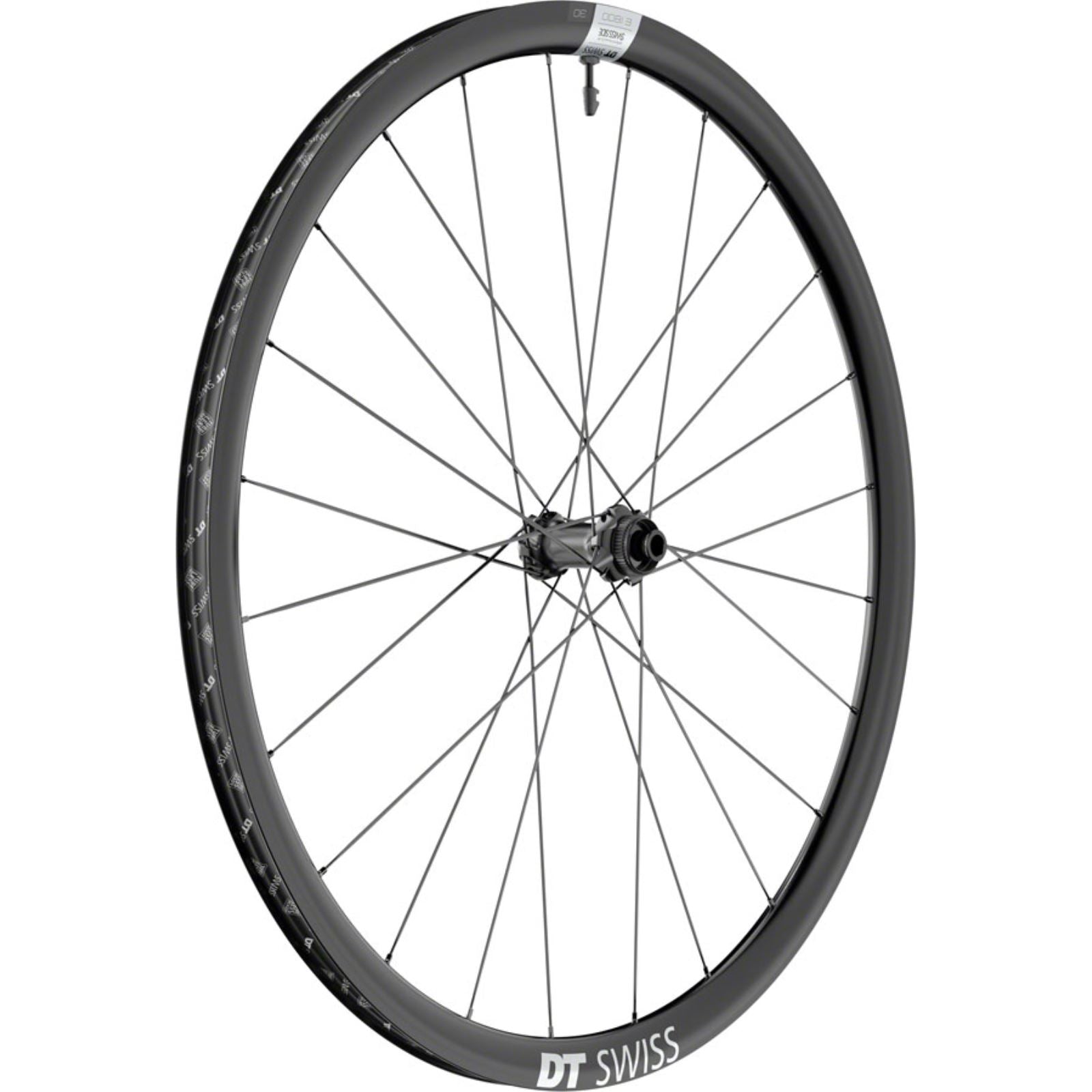 DT Swiss E 1800 Spline 30 Front Wheel - 700c, 12 x 100mm, Black [MPN: W0E1800AIDXSA21183]_1437621