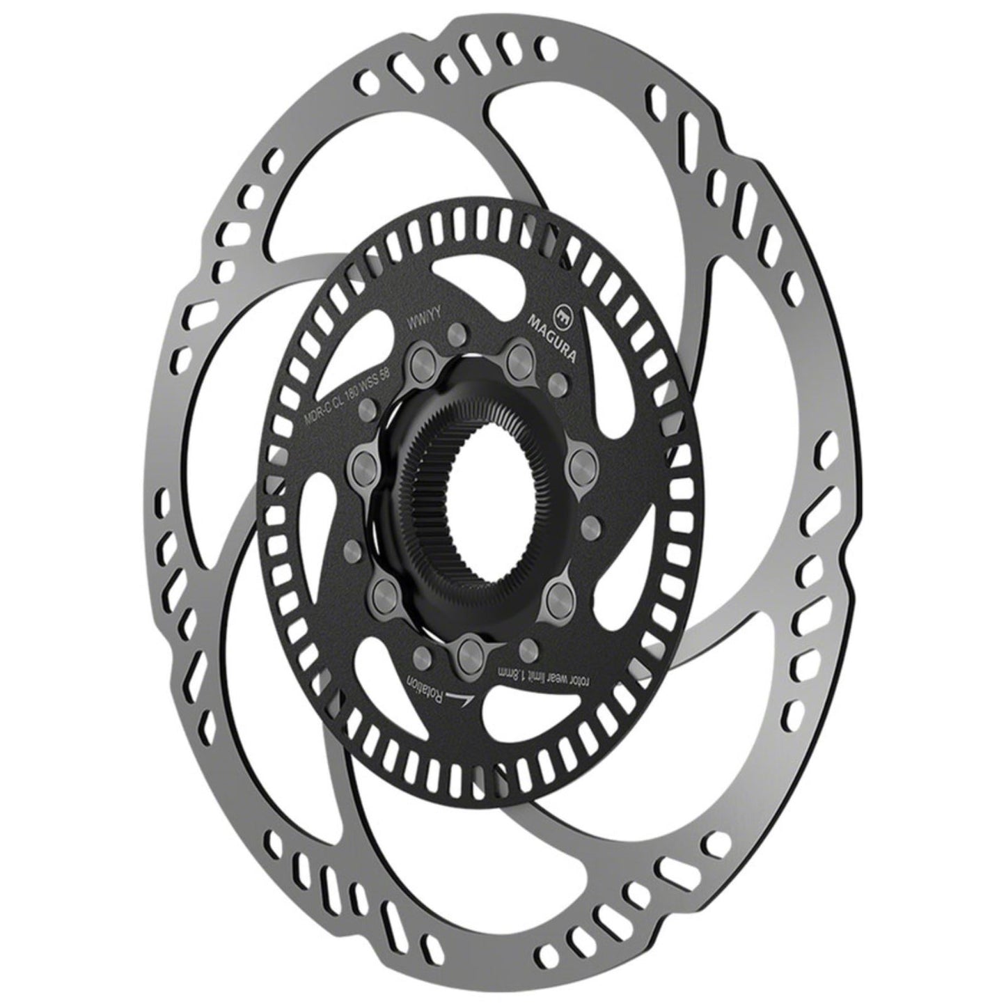 Magura MDR-C Disc Brake Rotor - Centerlock, 203mm, ABS Wheel Speed Sensor, R58 [MPN: 2702709]_1415160