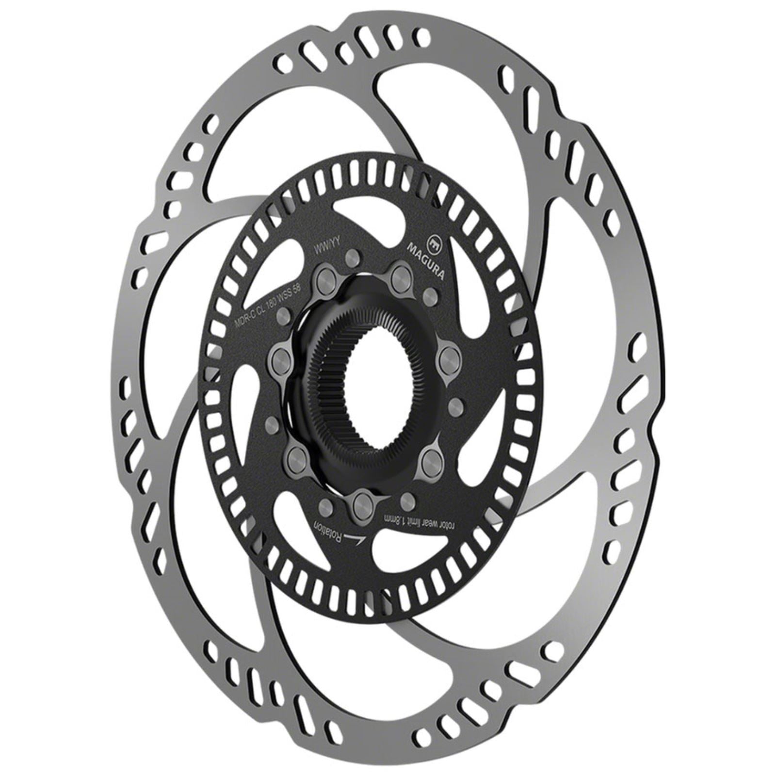 Magura MDR-C Disc Brake Rotor - Centerlock, 203mm, ABS Wheel Speed Sensor, R58 [MPN: 2702709]_1415160