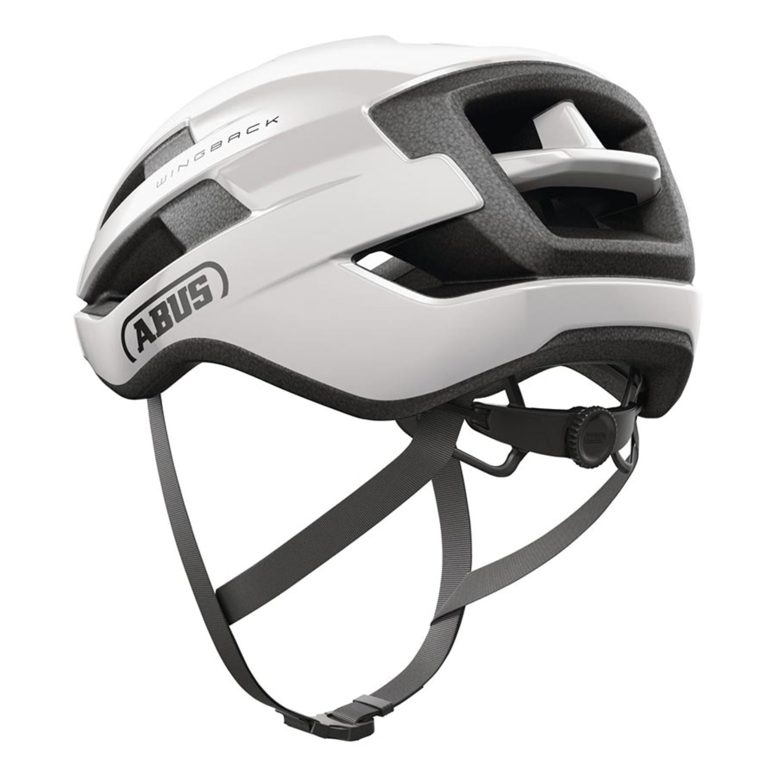 ABUS WingBack Helmet S 51 - 55cm - Shiny White - Small [MPN: 98502]_1402978
