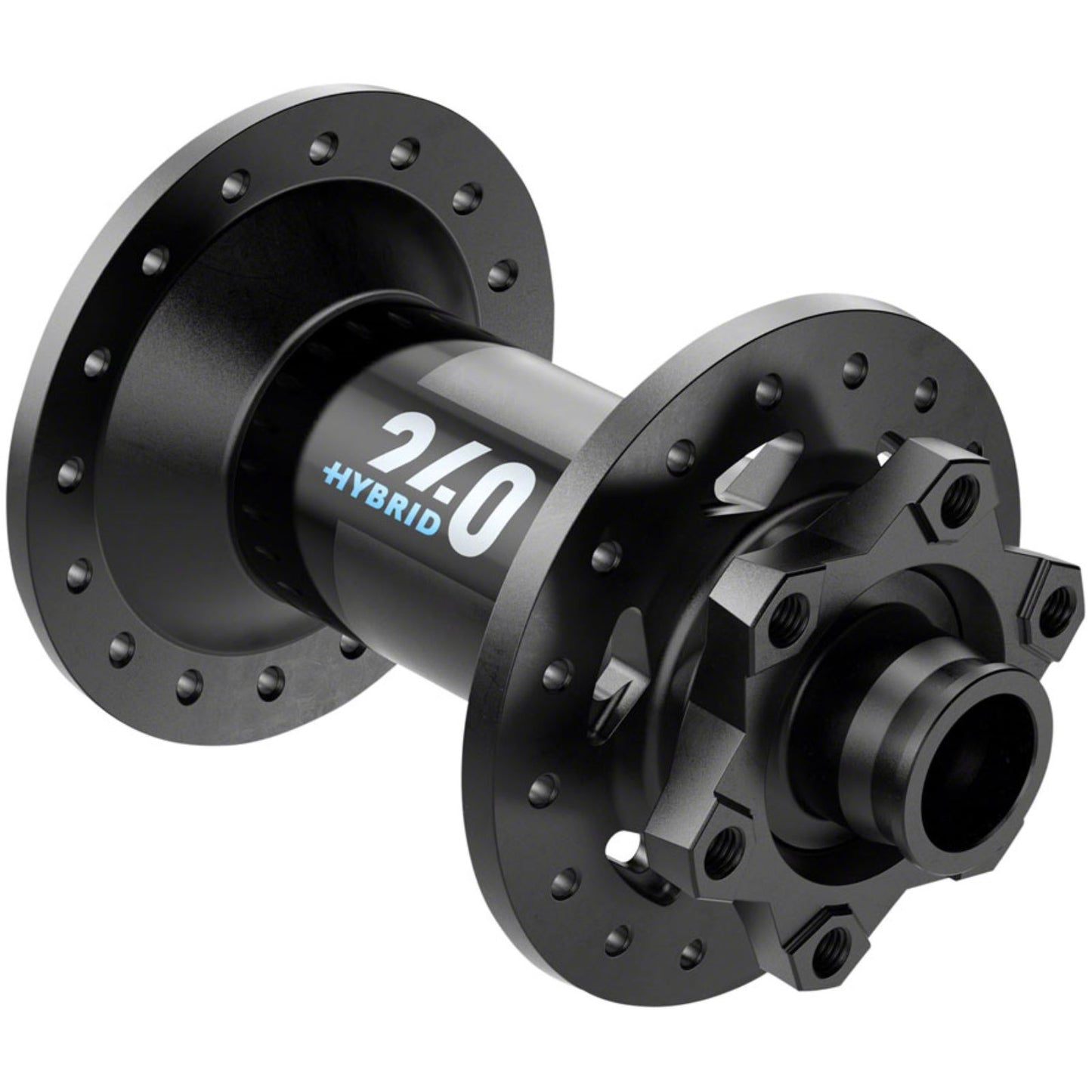 DT Swiss 240 Hybrid Front Hub- 15 x 110mm, 6-Bolt, Black, 32H [MPN: H240BDIXR32SA4919S]_1420088