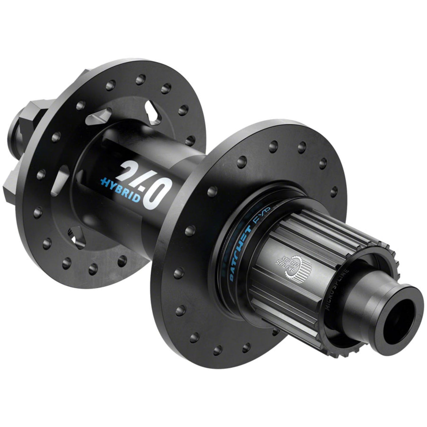 DT Swiss 240 Hybrid Rear Hub - 12 x 148mm, 6-Bolt, Black, 36h, 30pt [MPN: H240TDD3R32SA9092S]_1420117