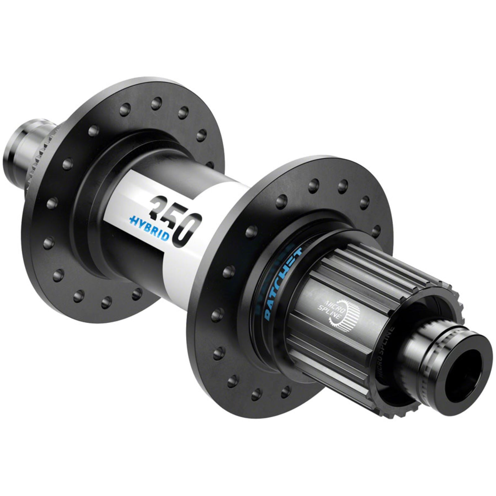 DT Swiss 350 Hybrid Rear Hub 12 x 148mm, Center-Lock, Black, 32h, 24pt [MPN: H350TCD3R32SA9513S]_1420149