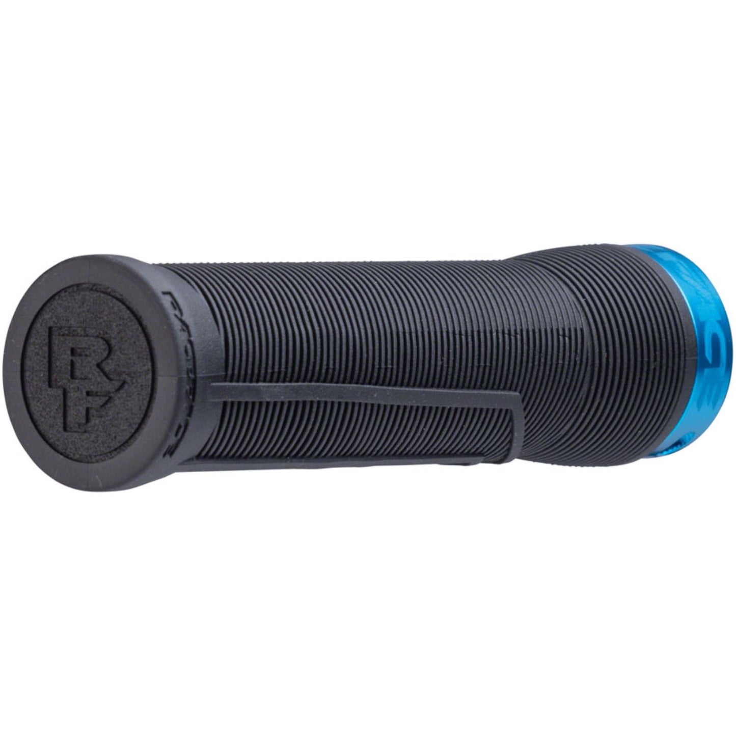 Race Face Chester Grips - Lock-On, Black/Turquoise, 31mm [MPN: 948-00-001-02]_1419866