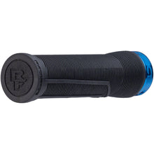 Race Face Chester Grips - Lock-On, Black/Blue, 31mm [MPN: 948-00-001-07]_1419872