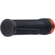 Race Face Chester Grips - Lock-On, Black/Orange, 34mm [MPN: 948-00-002-05]_1419880