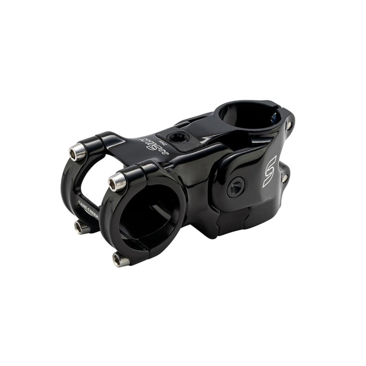 Cane Creek eeSilk Stem - 70mm, 31.8mm, -6, 1 1/8" - Alloy - Black [MPN: BAJ0074]_1480457