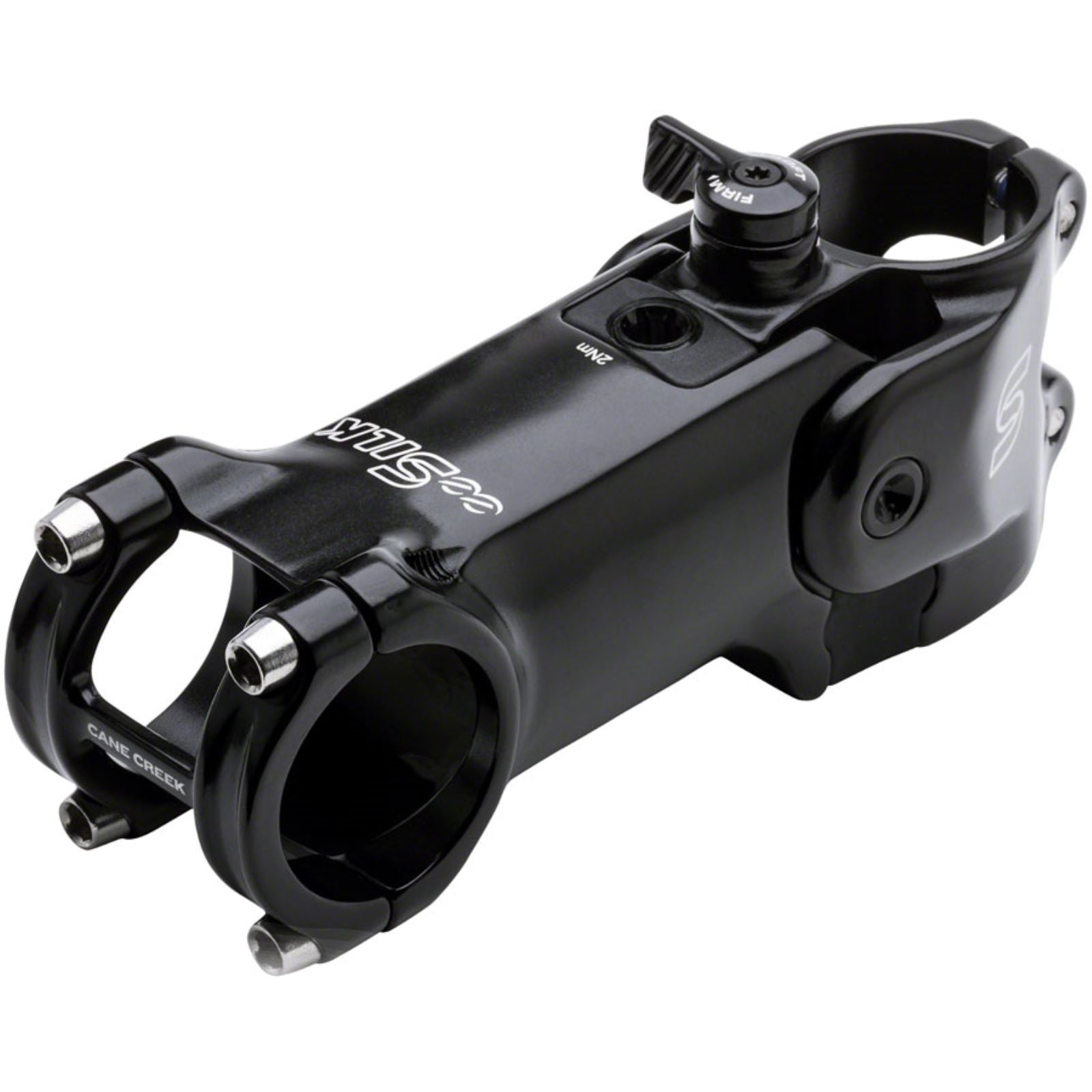 Cane Creek eeSilk Stem - 70mm, 31.8mm, -6, 1 1/8" - Alloy - Black [MPN: BAJ0074]_1433301
