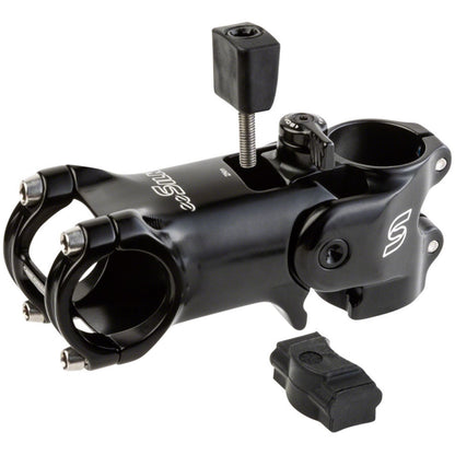 Cane Creek eeSilk Stem - 70mm, 31.8mm, -6, 1 1/8" - Alloy - Black [MPN: BAJ0074]_1433304