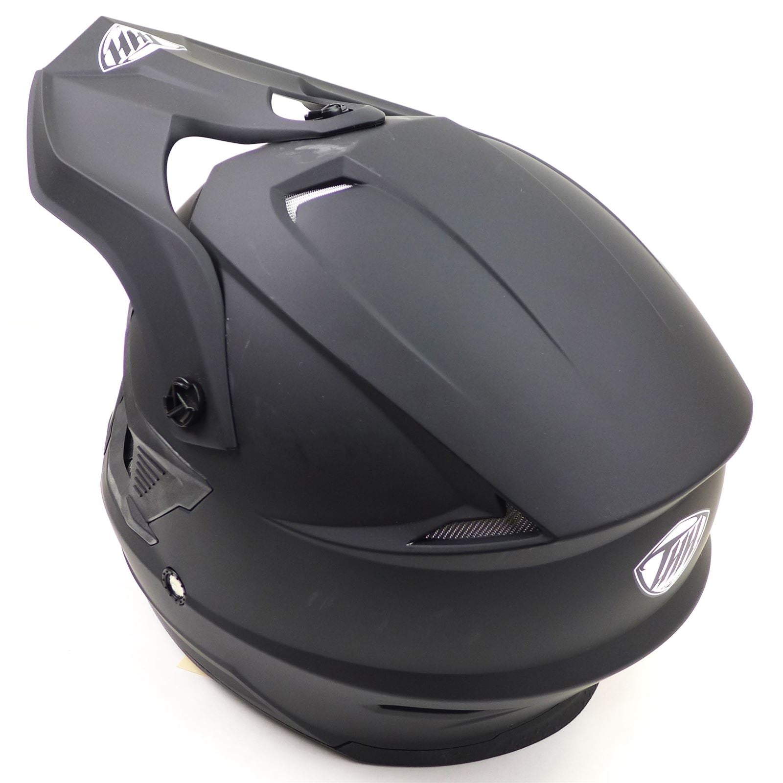 THH Helmets T730X Solid Helmet - Flat Black - Small OPEN BOX [MPN: 647967]_1396218