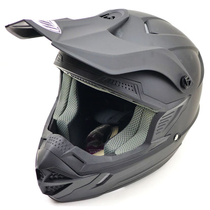 THH Helmets T730X Solid Helmet - Flat Black - Small OPEN BOX [MPN: 647967]_1396223
