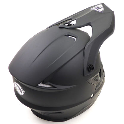 THH Helmets T730X Solid Helmet - Flat Black - Small OPEN BOX [MPN: 647967]_1396226