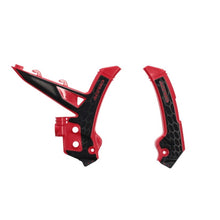 Acerbis Frame Guards- X-Grip - Red/Black - Gas-Gas 2984761018_1447874