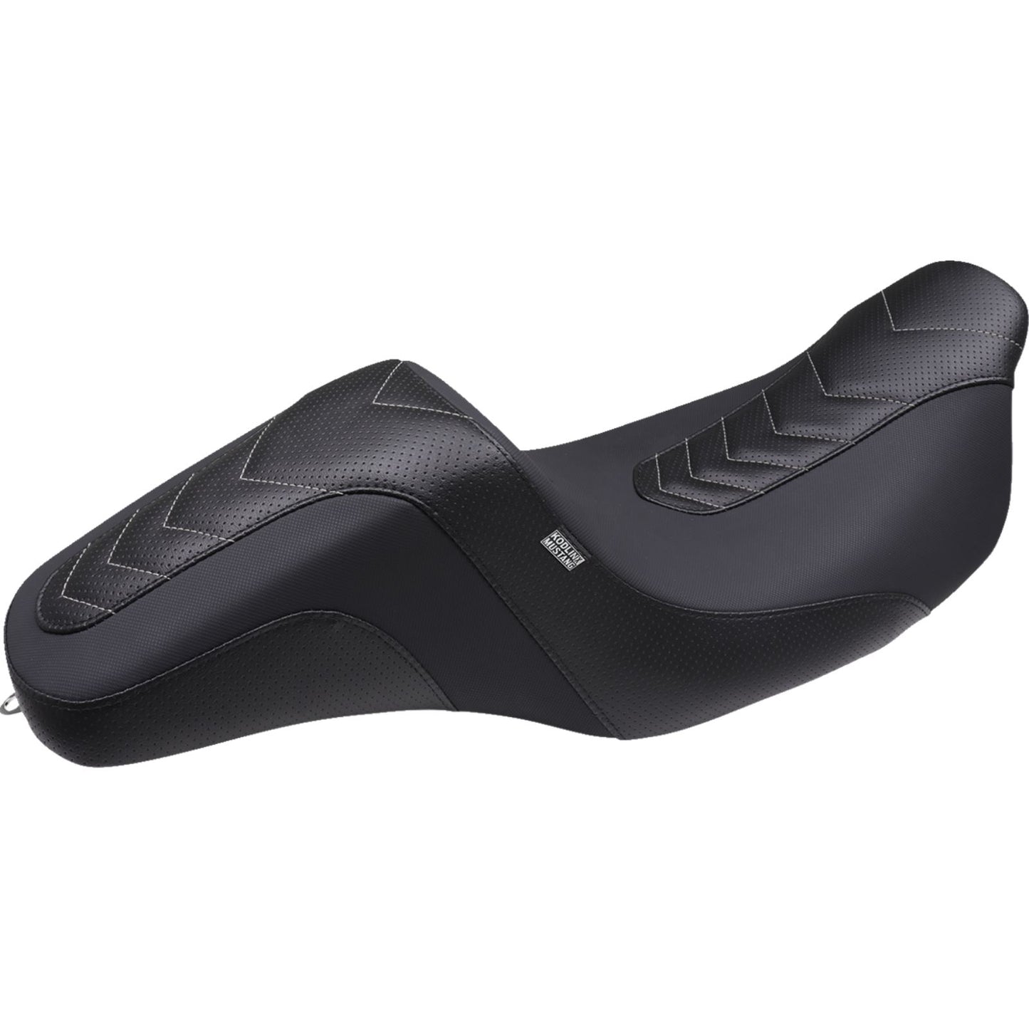 Mustang Motorcycle Products Signature Series Squareback™ - Gripper Vinyl - Chevron 76322GM_1392919