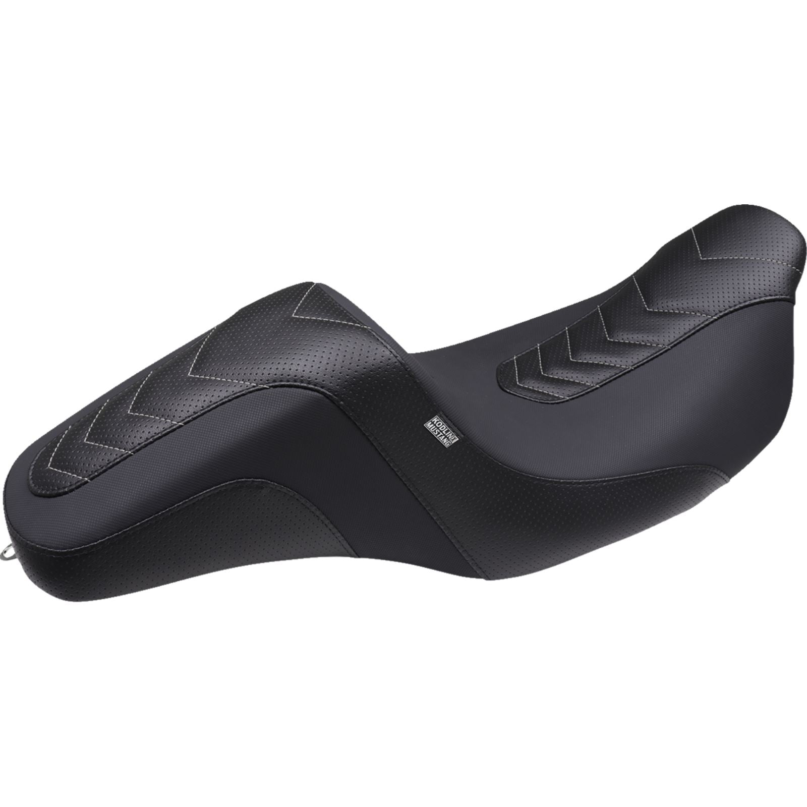 Mustang Motorcycle Products Signature Series Squareback™ - Gripper Vinyl - Chevron 76322GM_1392919