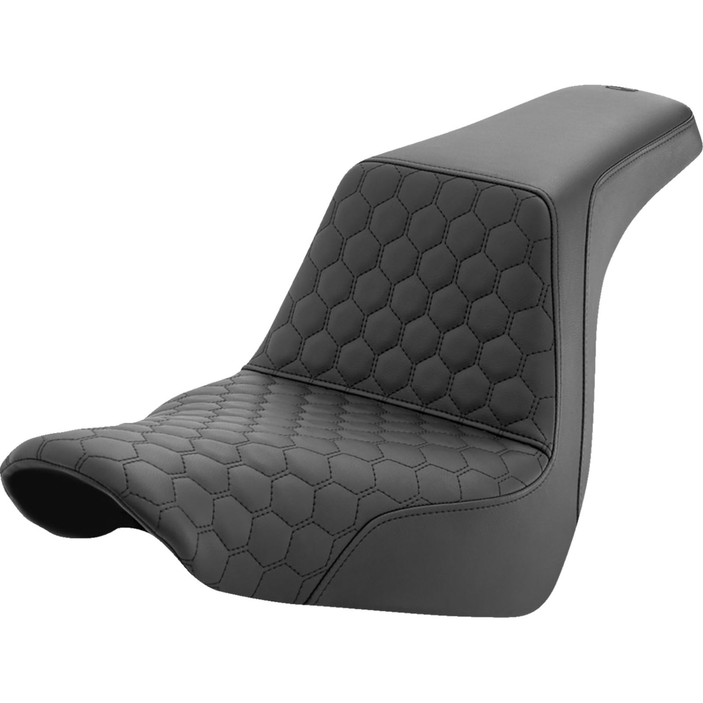 Saddlemen Step-Up Seat - Honeycomb - FL/FX '18-'23 818-29-177_1392920