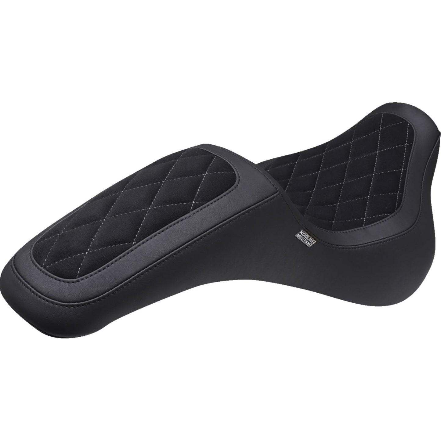 Mustang Motorcycle Products Signature Series Fastback™ - Vinyl/Alcantara® - Diamond Stitch 76321GM_1392922