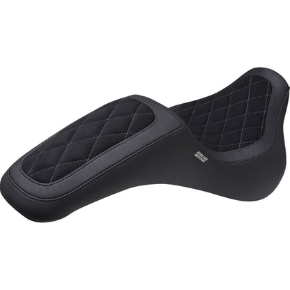 Mustang Motorcycle Products Signature Series Fastback™ - Vinyl/Alcantara® - Diamond Stitch 76321GM_1392922