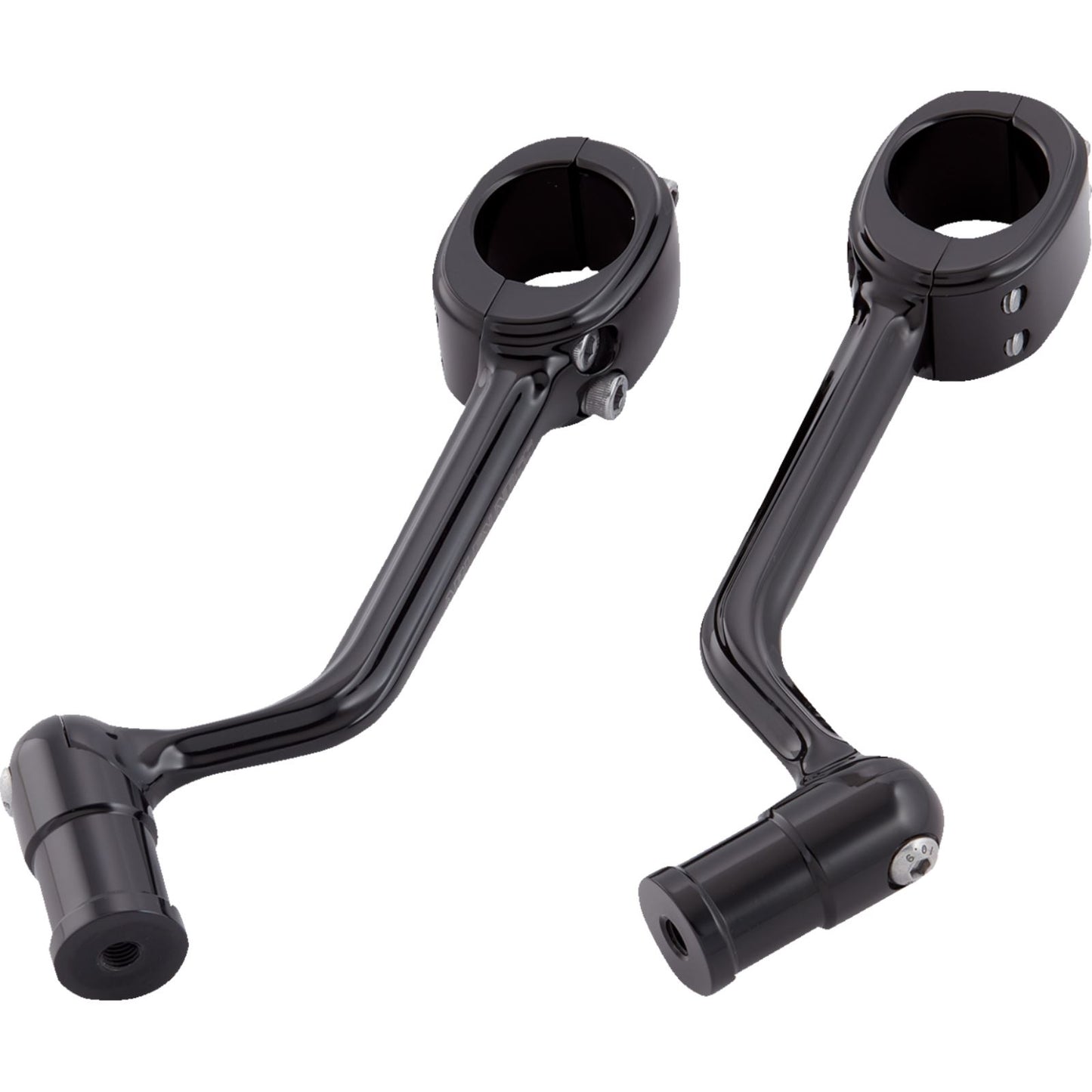 Arlen Ness Forged Highway Peg Mounts - Black 400-043_1392896