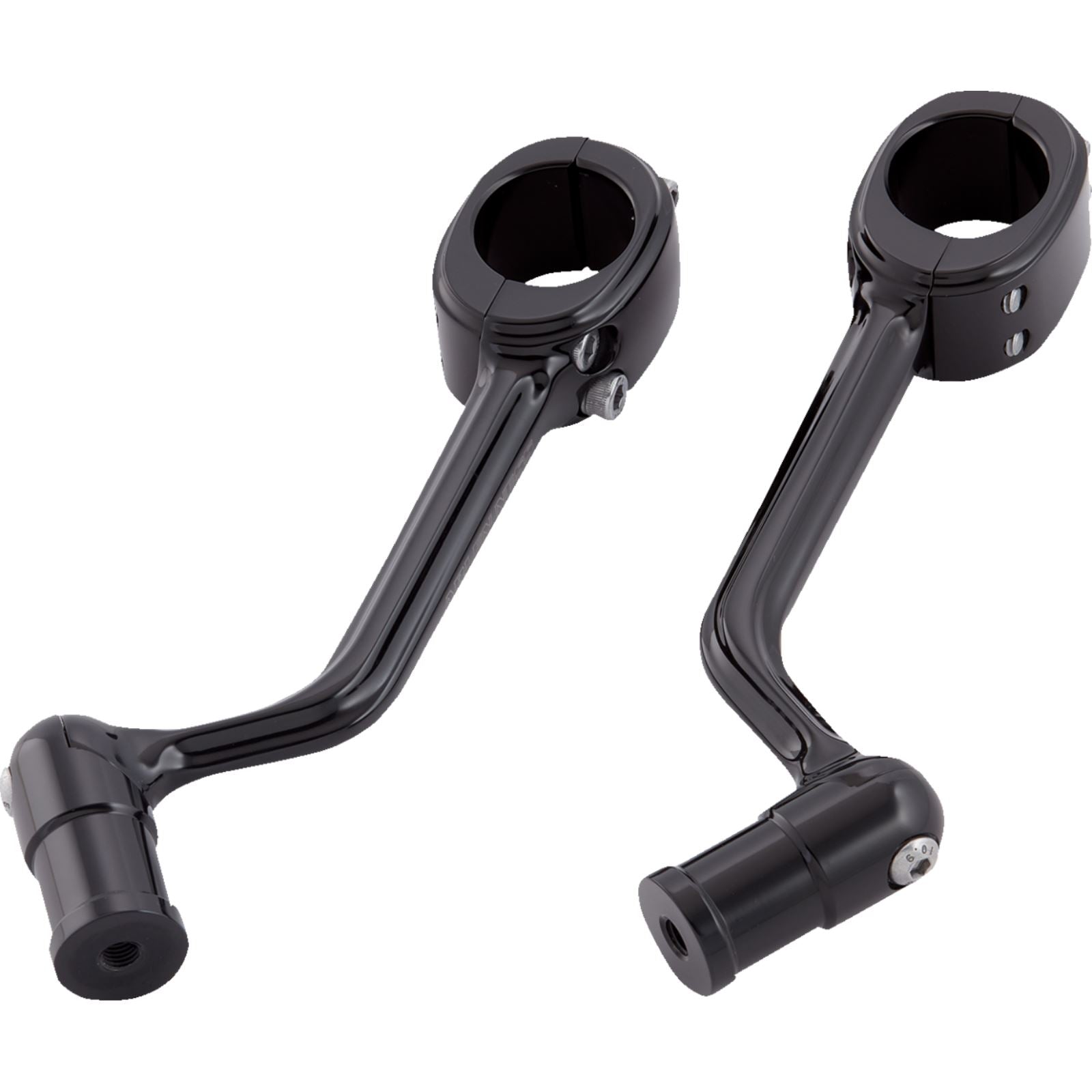 Arlen Ness Forged Highway Peg Mounts - Black 400-043_1392896