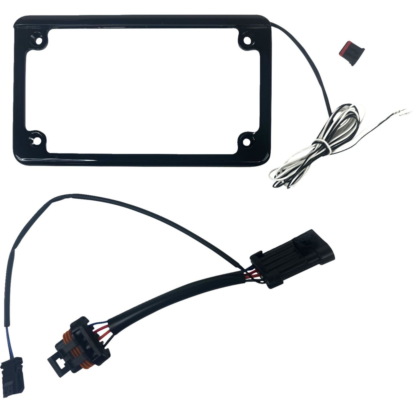 Custom Dynamics Lighted License Plate Frame - Gloss Black CD-LPF-GEN_1392884