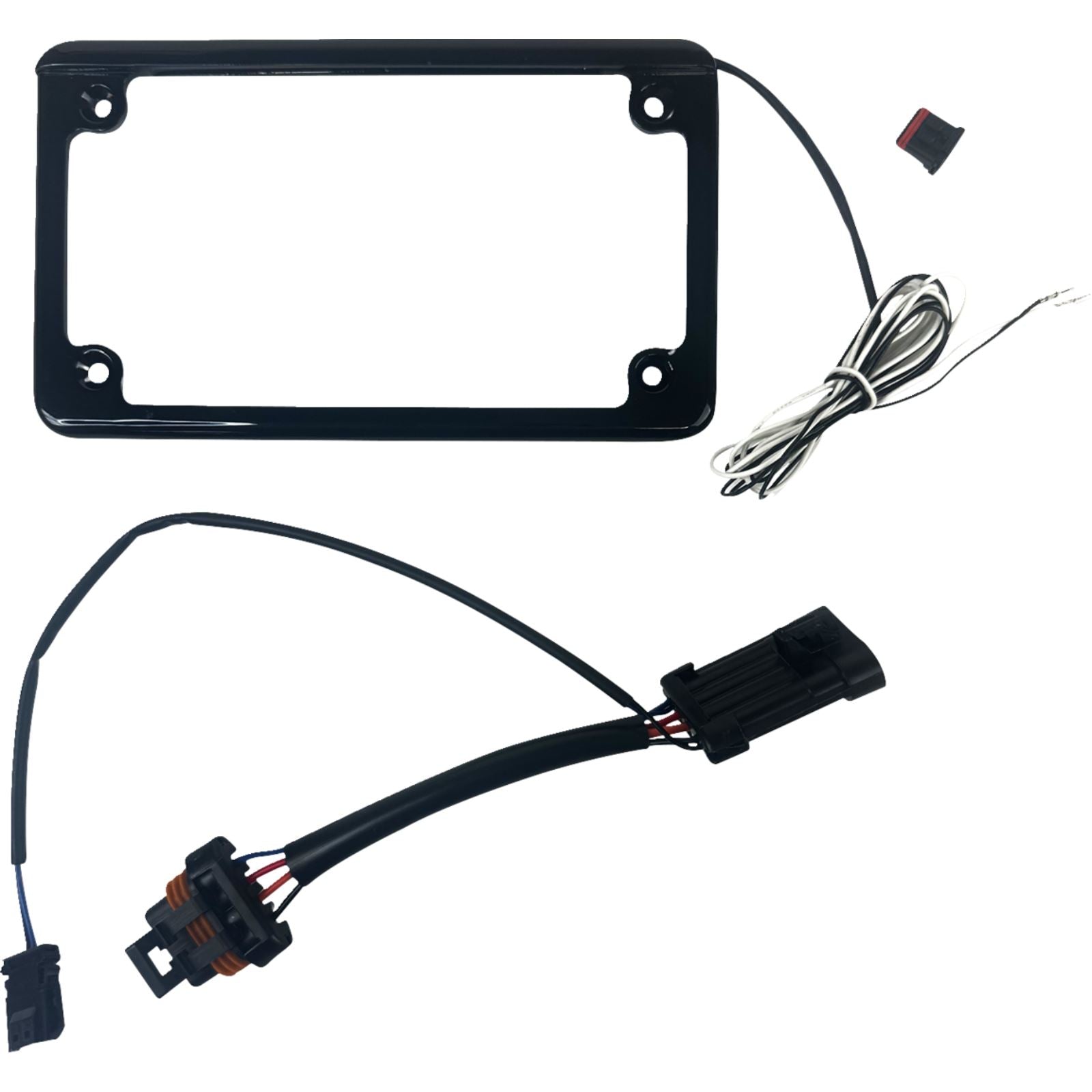 Custom Dynamics Lighted License Plate Frame - Gloss Black CD-LPF-GEN_1392884
