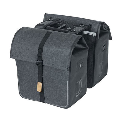 Basil Urban Dry MIK - Double Bicycle Bag - 50 liter - Charcoal Melee [MPN: 17797]_1392975