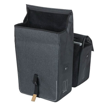 Basil Urban Dry MIK - Double Bicycle Bag - 50 liter - Charcoal Melee [MPN: 17797]_1392978