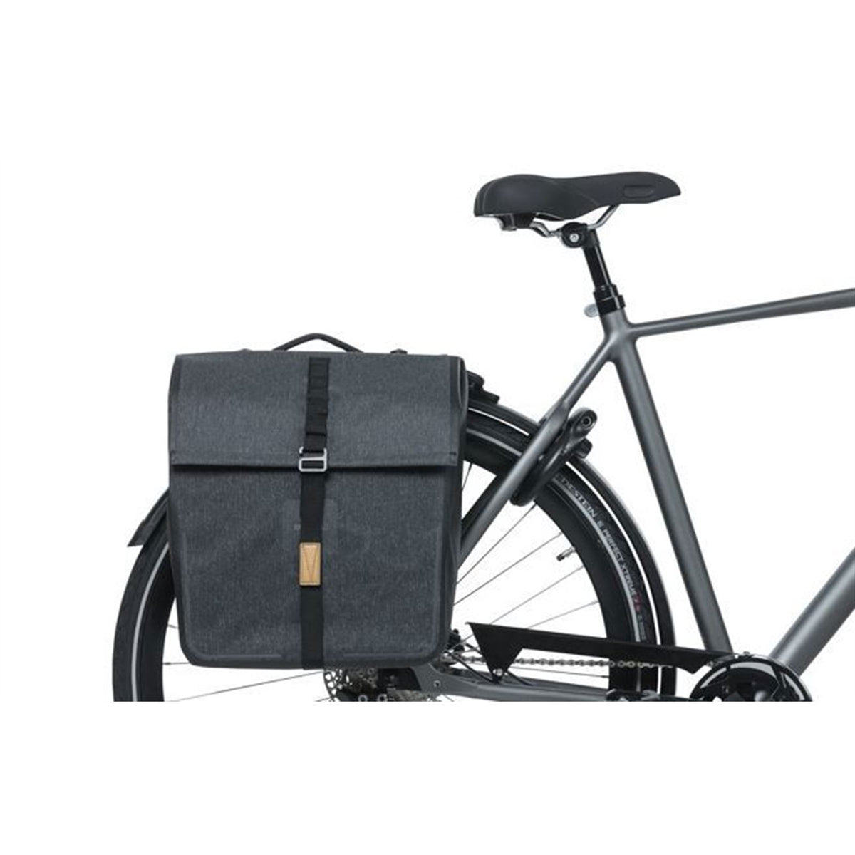 Basil Urban Dry MIK - Double Bicycle Bag - 50 liter - Charcoal Melee [MPN: 17797]_1392979