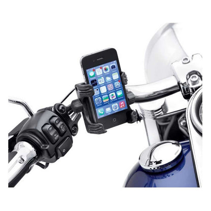 Harley Davidson Universal Handlebar Mount Phone Carrier - Multi-Fit [MPN: 76000549]_1393241