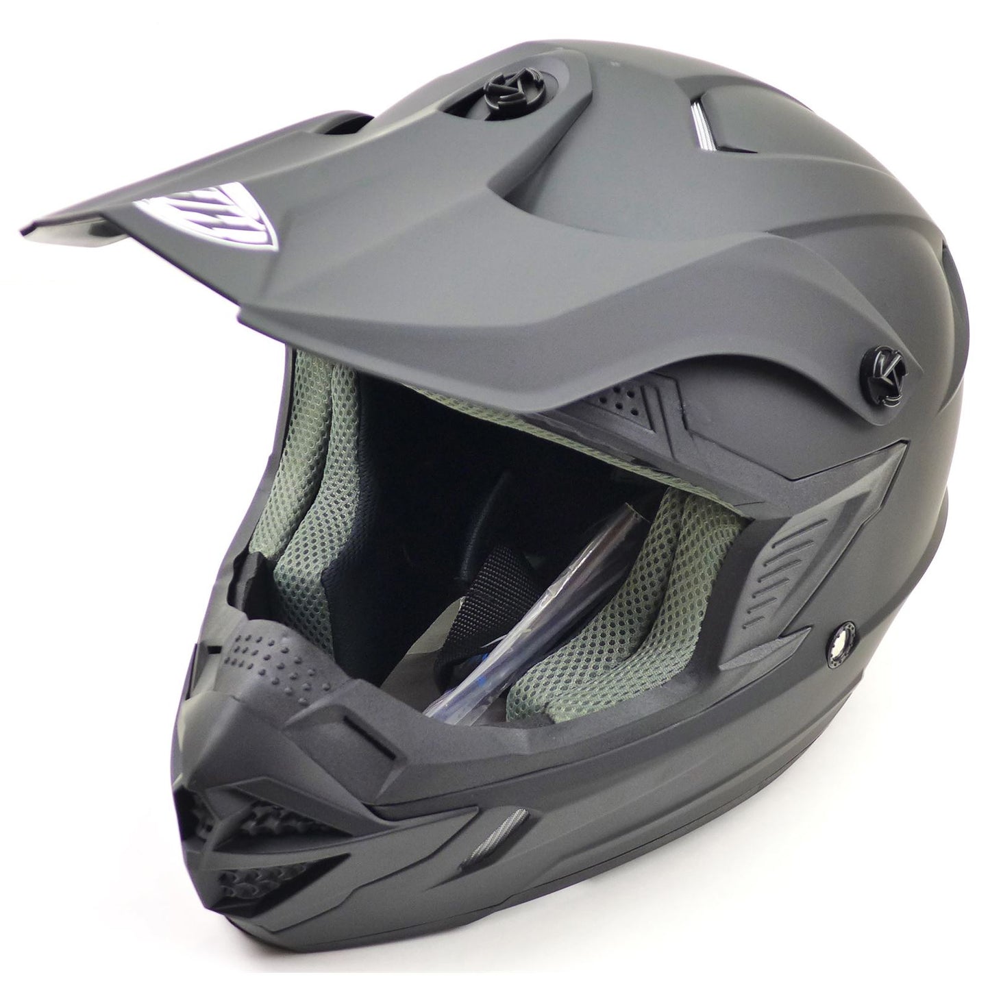 THH Helmets T730X Solid Helmet - Flat Black - Small OPEN BOX [MPN: 647967]_1396233