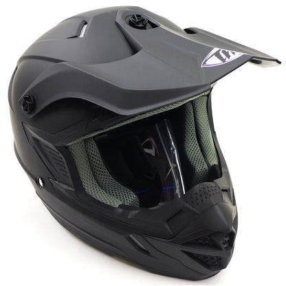 THH Helmets T730X Solid Helmet - Flat Black - Small OPEN BOX [MPN: 647967]_1396234